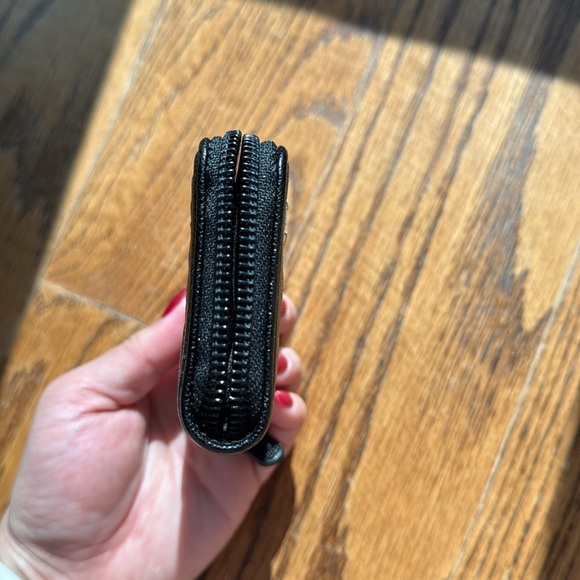 Chanel Boy Zip Coin Purse Quilted Caviar Small Black like new - Picture 7 of 7